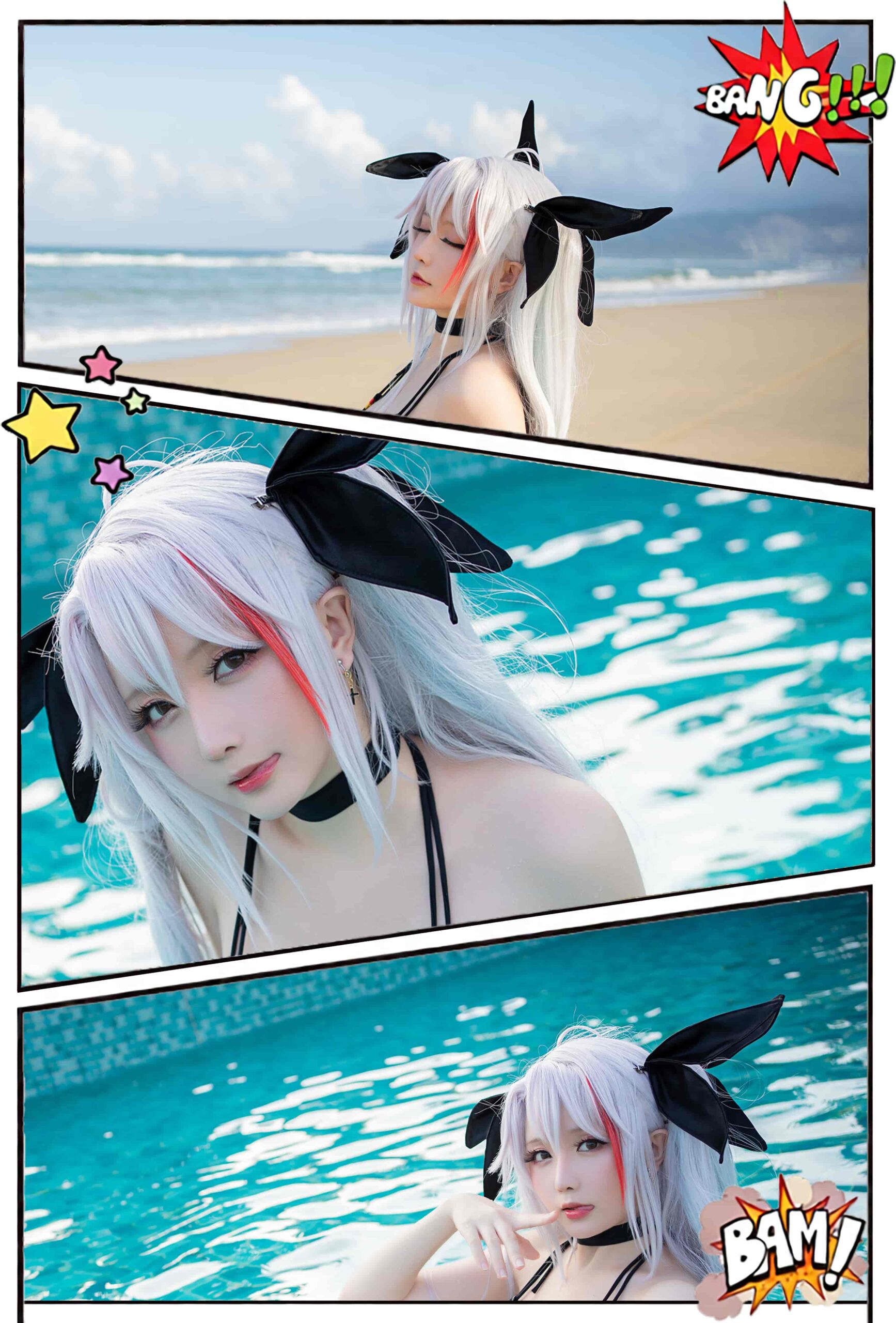 Coser小姐姐星之迟迟 – 鸣夏 欧根 写真套图-369资源站