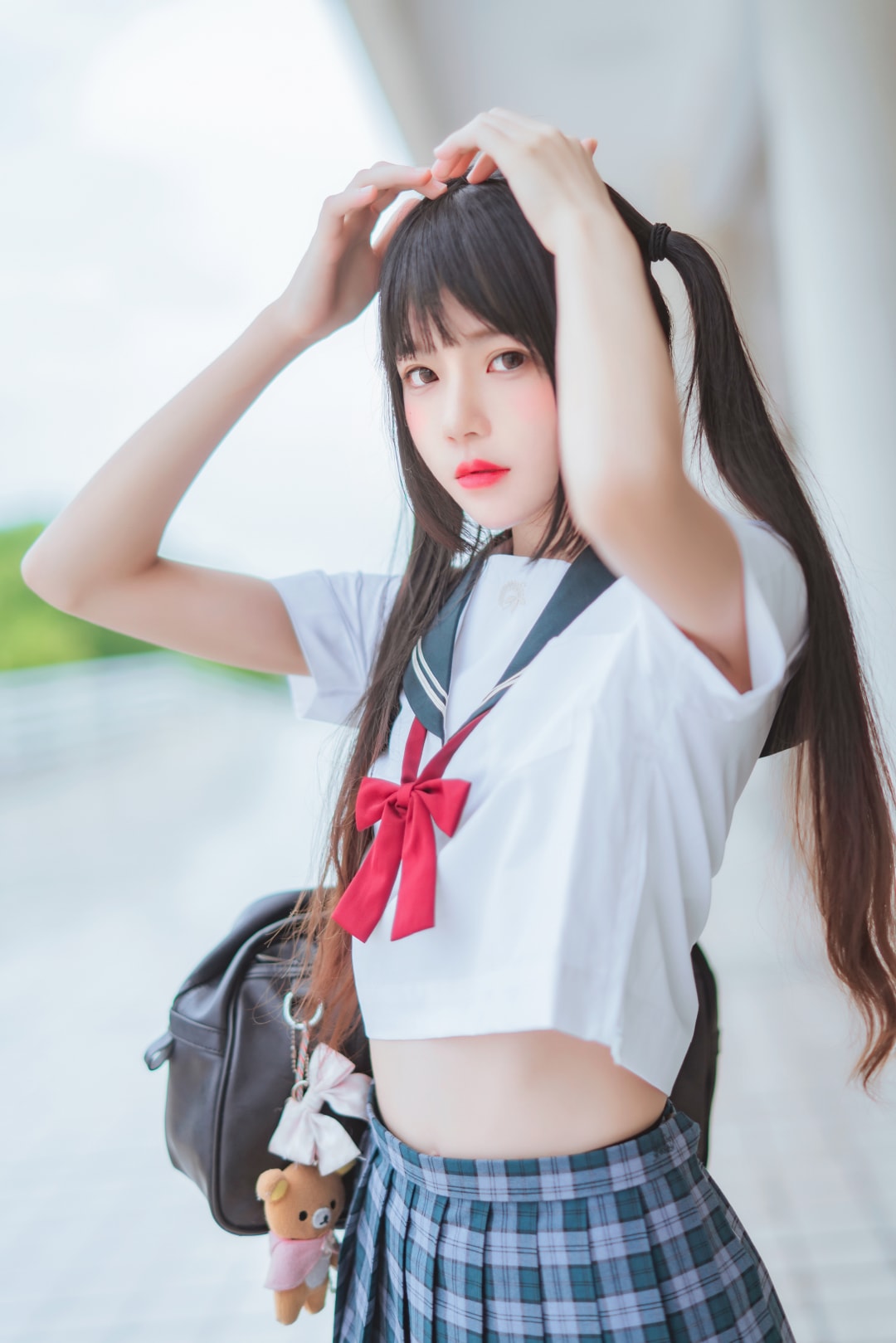 Coser@桜桃喵: 雨恋 (28 photos)229MB