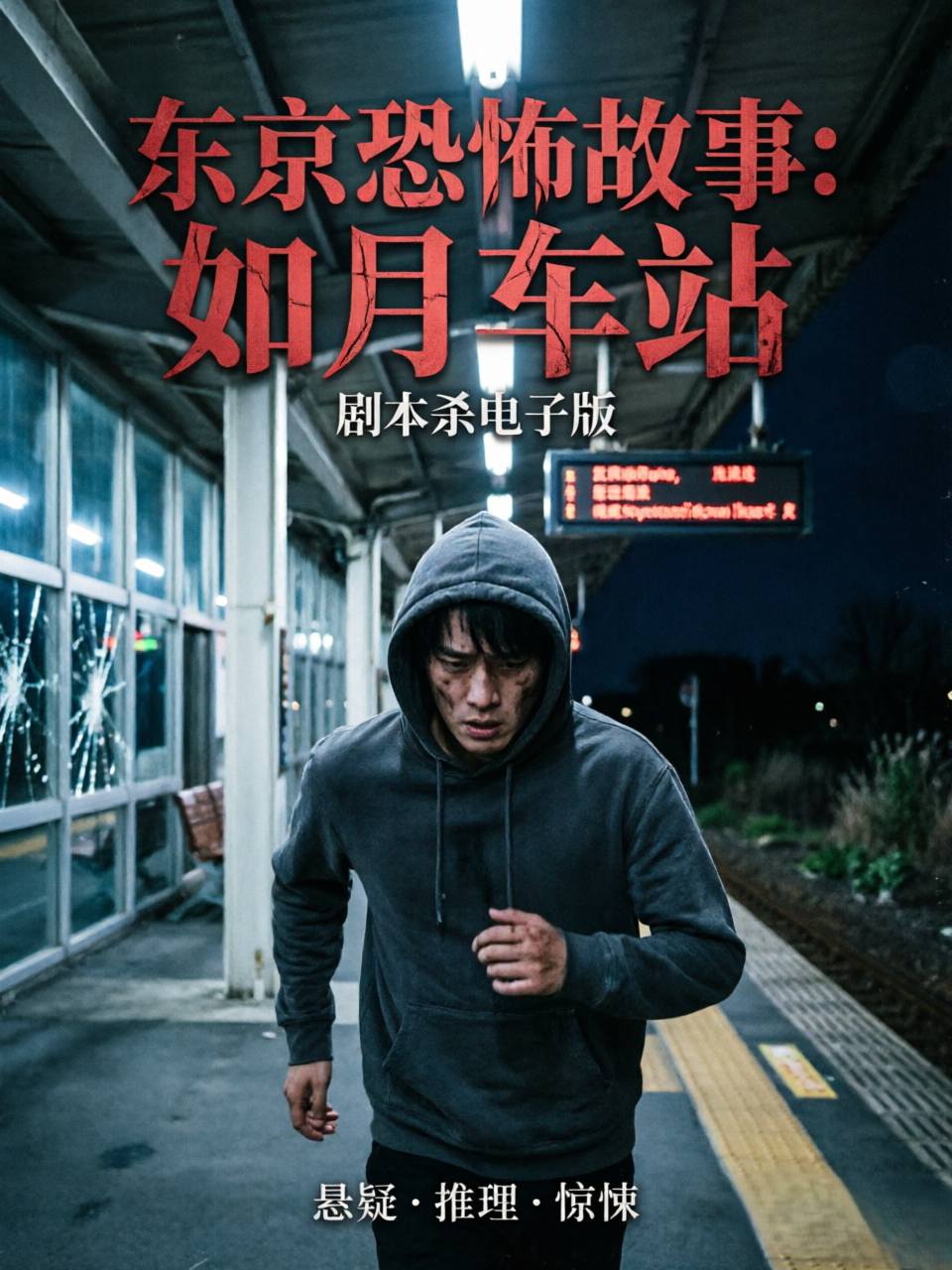 【剧本杀电子版】东京恐怖故事：如月车站（7人日式恐怖推理）