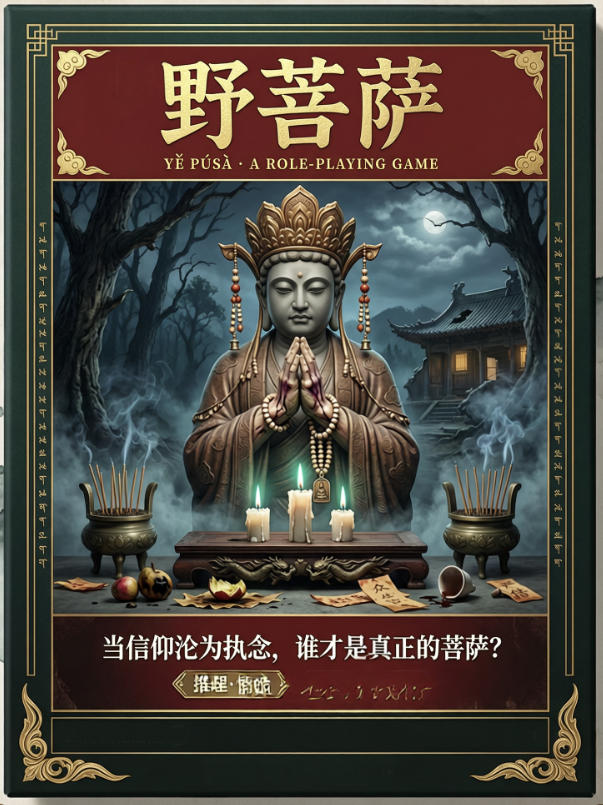 一场关于“亲密关系”的极致叙事：剧本杀《野菩萨》深度测评